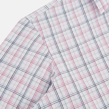 Purple and Blue Multi Check Westminster Shirt Image 5