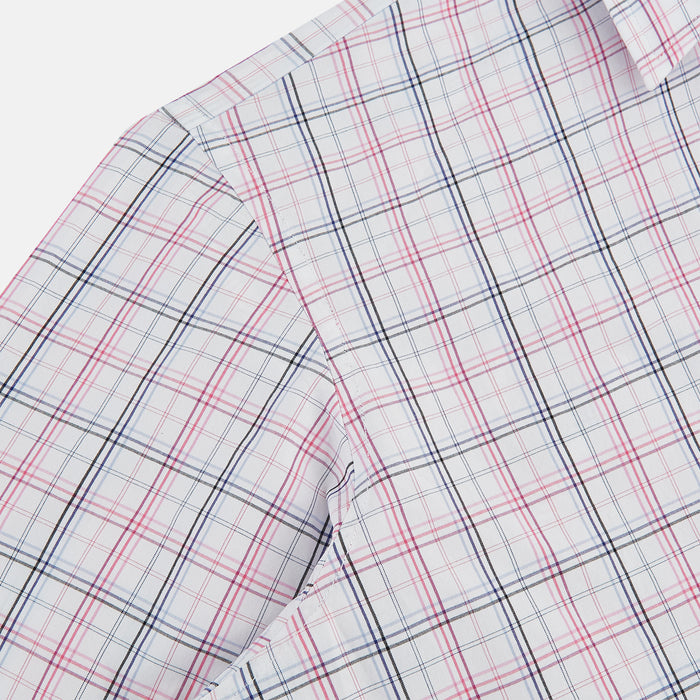 Purple and Blue Multi Check Westminster Shirt Image 5