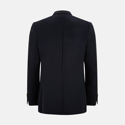 Navy Double Breasted Classic Blazer Image 2