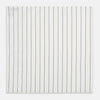View 3 of product The Dark Navy Double-Pinstripe Hand-Rolled Handkerchief by Turnbull & Asser features white fabric with evenly spaced thin dark navy stripes and refined hand-rolled edges.
