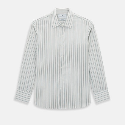 Forest Green Multi Stripe Westminster Shirt