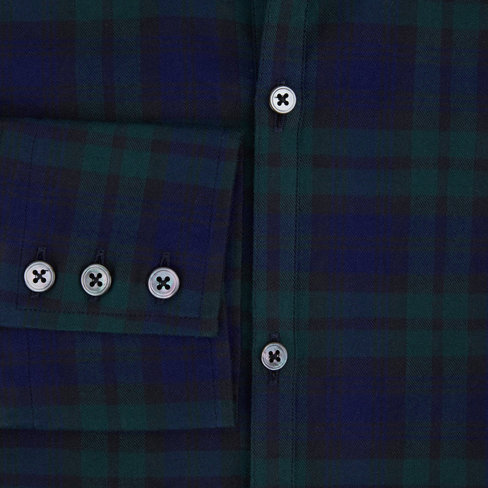 Black Watch Tartan Windsor Shirt Image 3