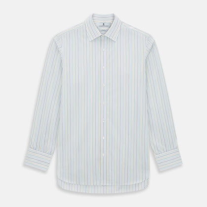 Multi Tone Double Pinstripe Mayfair Shirt