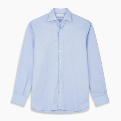Blue and Red Prince of Wales Check Mayfair Shirt Image 5