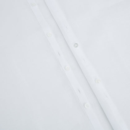 White Linen Westminster Shirt Image 6