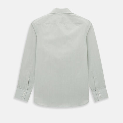 Dark Green Hairline Stripe Westminster Shirt Image 2