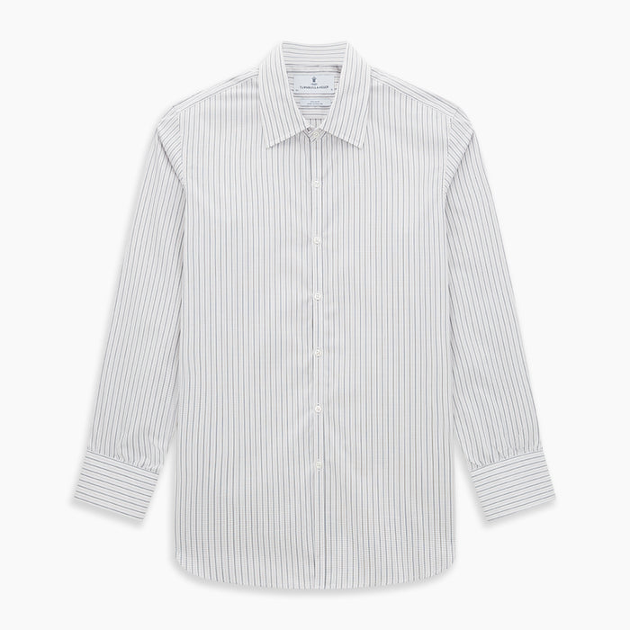 Red and Navy Graph Check Westminster Shirt Image 8