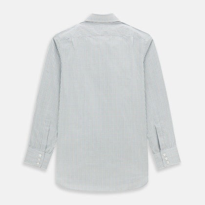 Forest Green with Multi-Hued Graph Check Mayfair Shirt Image 2