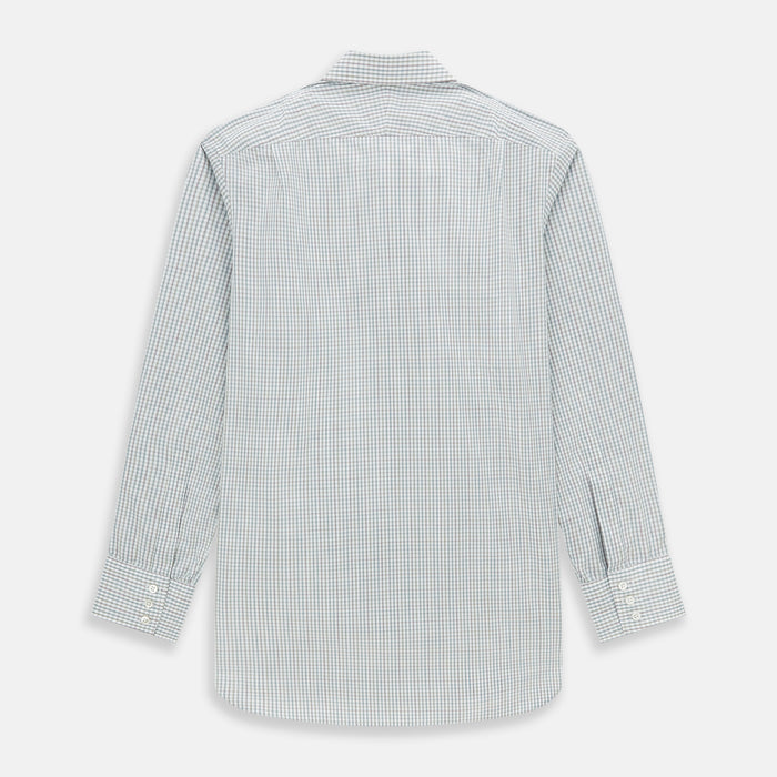 Forest Green with Multi-Hued Graph Check Mayfair Shirt Image 2