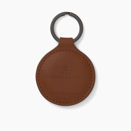 Tan Leather Fob Holder Image 2