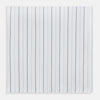 View 1 of product The Turnbull & Asser Navy and Blue Wide Pinstripe Hand-Rolled Handkerchief features bold vertical stripes and is shown flat on a white background.