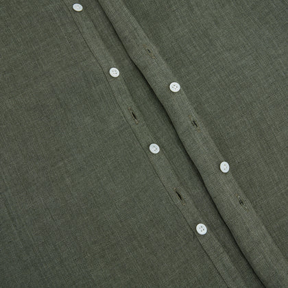 Sage Linen Westminster Shirt Image 6