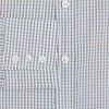 View 4 of product The Turnbull & Asser Forest Green with Multi-Hued Graph Check Mayfair Shirt is a long-sleeve button-up with a classic collar and buttoned cuffs, featuring fine British craftsmanship, shown flat on a white background.