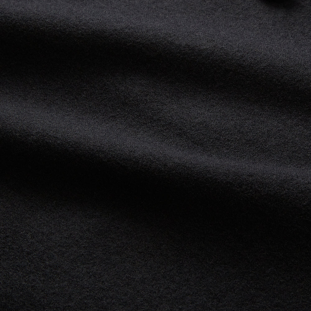 The Turnbull & Asser Navy Collared Single-breasted Waistcoat features a sleeveless design, wool-cashmere blend, two zippered side pockets, and a chest pocket—ideal for upgrading your winter look—shown on a white background.