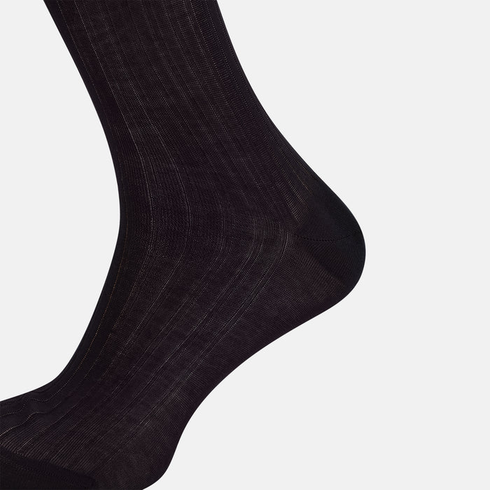Midnight Blue Long Socks Image 3