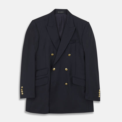 The Classic Navy Wool Blazer Image 6