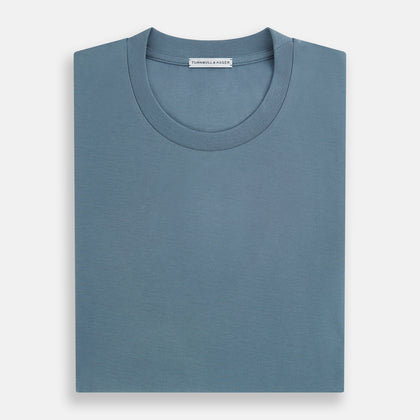 Pale Blue Short-Sleeve T-shirt Image 4