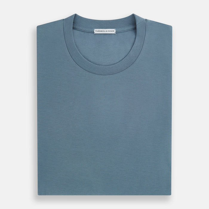 Pale Blue Short-Sleeve T-shirt Image 4