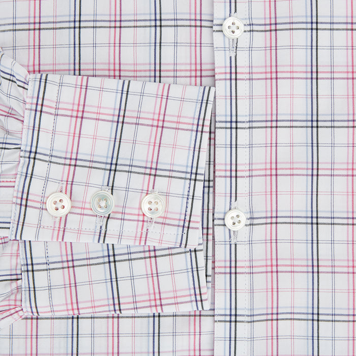 Purple and Blue Multi Check Westminster Shirt Image 3