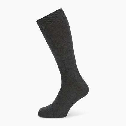 Dark Steel/Navy Polka Dot Mid-Length Socks Image 4