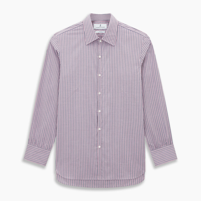 Antique Pink Ticking Stripe Westminster Shirt Image 8