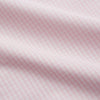 View 4 of product The Turnbull & Asser Pink Windowpane Check Shirt features long sleeves, a button-down front, pointed collar, and buttoned cuffs—an elegant addition to any formal shirt collection.