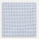 The Hand Rolled Blue Multi Graph Check Handkerchief by Turnbull & Asser features a white base with a blue grid and bold lines, resembling elegant graph paper, set against a clean white background.