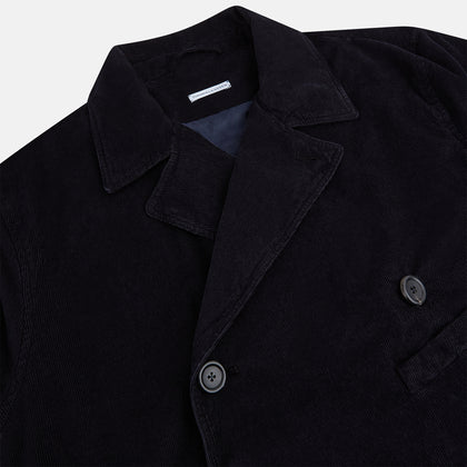 Navy Kingston Corduroy Caban Jacket Image 1