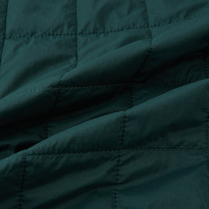 Forest Green Quilted Gilet Image 3