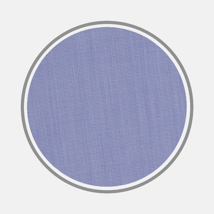 Blue End-on-End Sea Island Quality Cotton Fabric