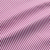 View 6 of product The Turnbull & Asser Purple & White Stripe Weekend Fit Shirt features a Derby collar, chest pocket, and 1-button cuffs—ideal for casual weekends.