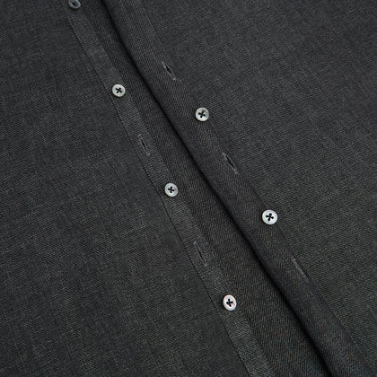 Ash Linen Windsor Shirt Image 6