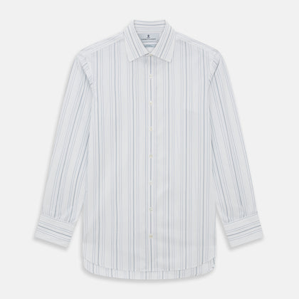 Pale Blue Multi Stripe Mayfair Shirt