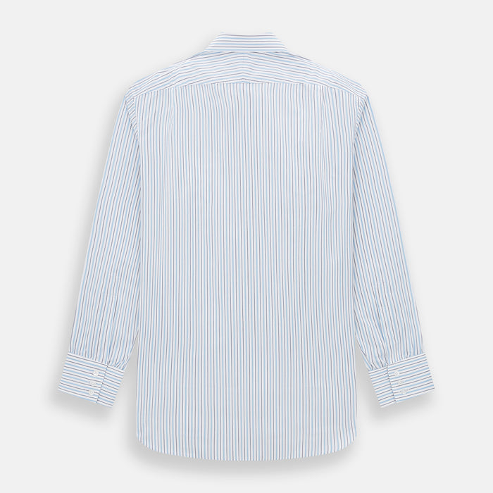 Blue Multi Halo Stripe Mayfair Shirt Image 2