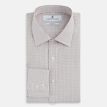 Multicoloured Check Mayfair Shirt Image 4