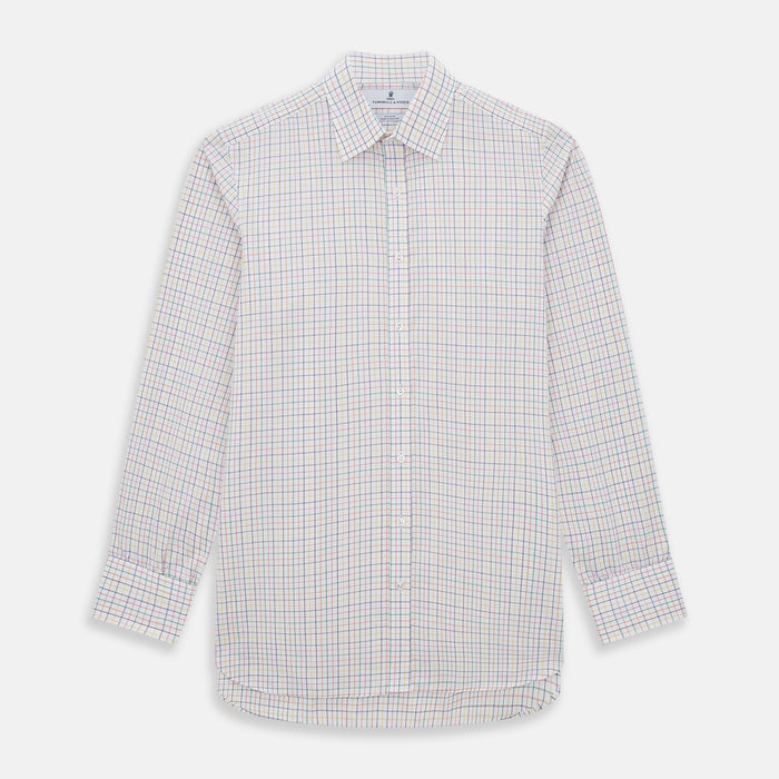 Rainbow Double Grid Check Mayfair Shirt