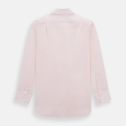 Pale Pink Cotton Cashmere Mayfair Shirt Image 2