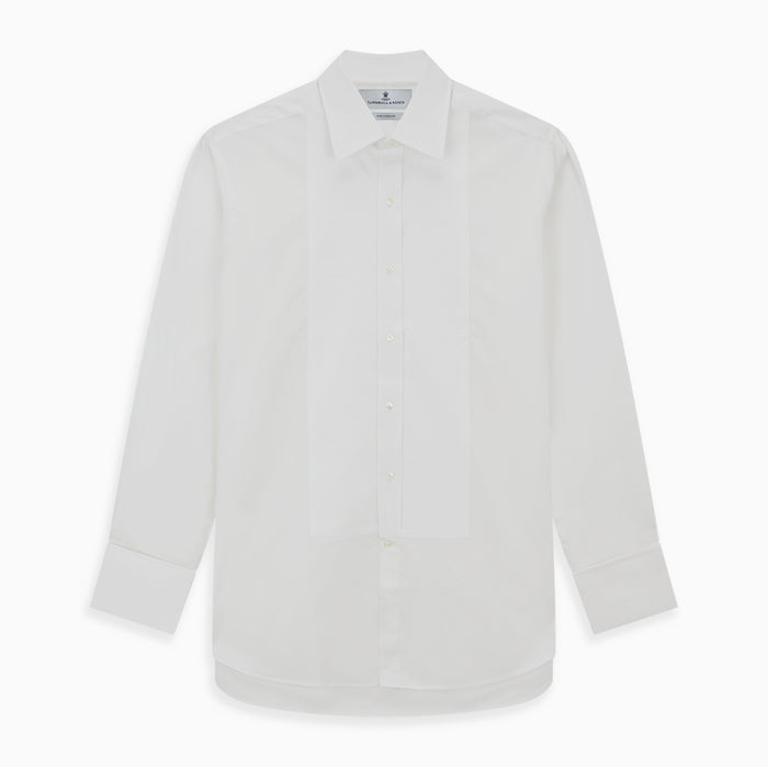 White Marcella Dress Shirt with T&A Collar and Double Cuffs Image 5