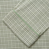 View 3 of product The Turnbull & Asser Green Check Modern Cotton Pyjama Set features a contemporary fit in white and green plaid, made from thicker cotton for added comfort.