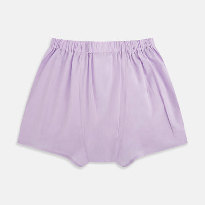 Plain Lilac Godfrey Boxer Shorts Image 1