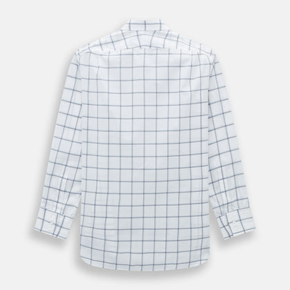 Grey Grid Check Mayfair Shirt Image 2