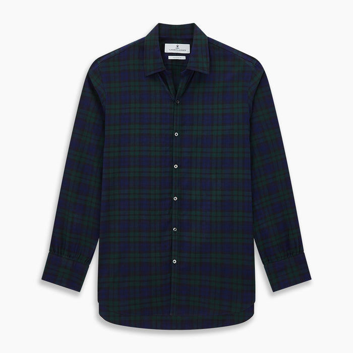 Black Watch Tartan Windsor Shirt Image 8