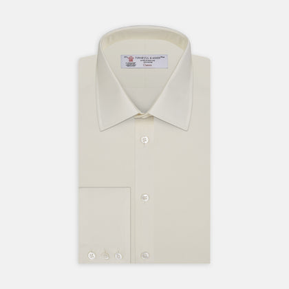 Cream Cotton Fabric Image 1