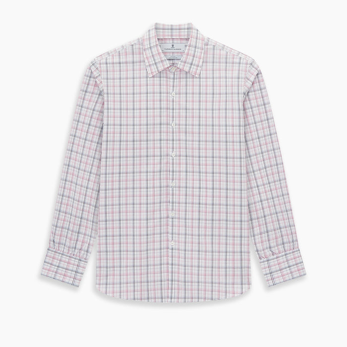 Purple and Blue Multi Check Westminster Shirt Image 8