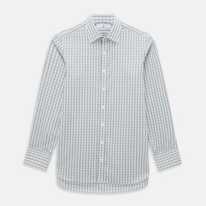 Forest Green Multi Check Mayfair Shirt