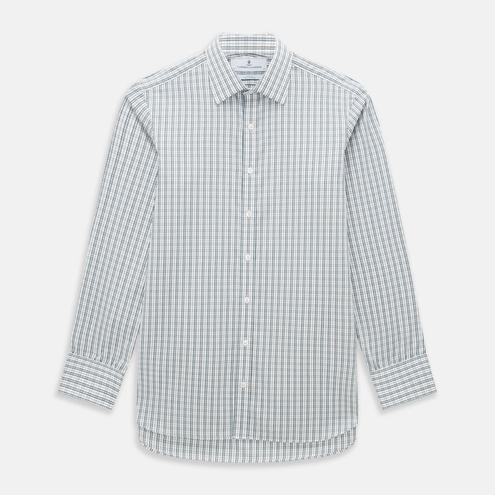 Forest Green Multi Check Mayfair Shirt