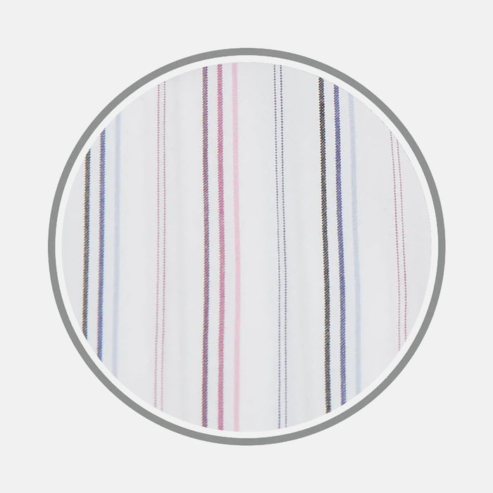 Purple Multi-Stripe Fabric