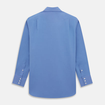 The World Is Not Enough Blue Cotton Istanbul Shirt As Seen on James Bond Image 3