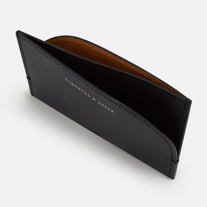 Navy Slim Rounded Card Case Image 1
