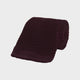 The Turnbull & Asser MTIE011-ZAI003 TIES 7.5CM is a plain burgundy tie shown rolled on a white background, featuring straight edges and textured knit—ideal for the modern gentleman’s versatile wardrobe.